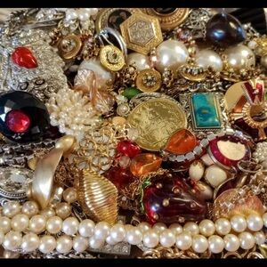 ⚜️ 3.5 LB Unsearched Fashion Jewelry Lot | Wearable • Repair • Craft • Bulk ⚜️